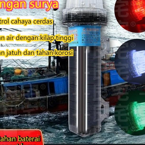 Cod Lampu Torpedo & Jaring Bertenaga Surya, Lampu Kapal Nelayan