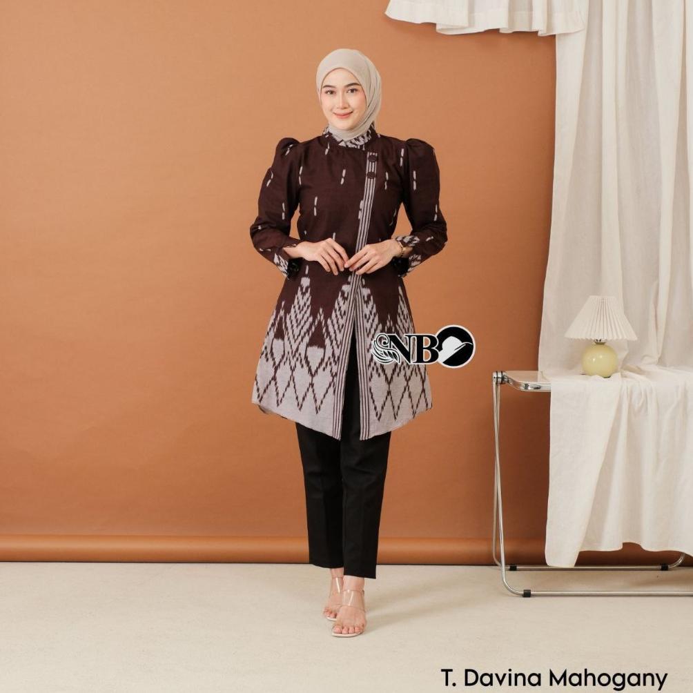 Unik Tunik Batik Atasan Baju Batik Wanita Modern Terbaru