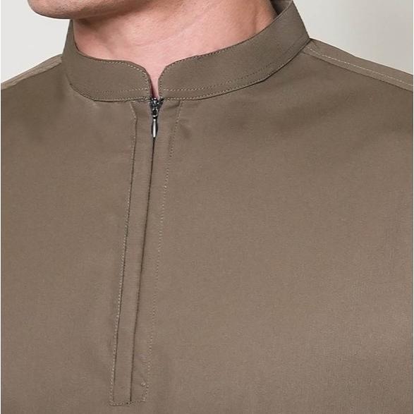 BIG PROMO Casella Baju Koko Kurta Lengan | Casella Kurta Hamzah Zipper