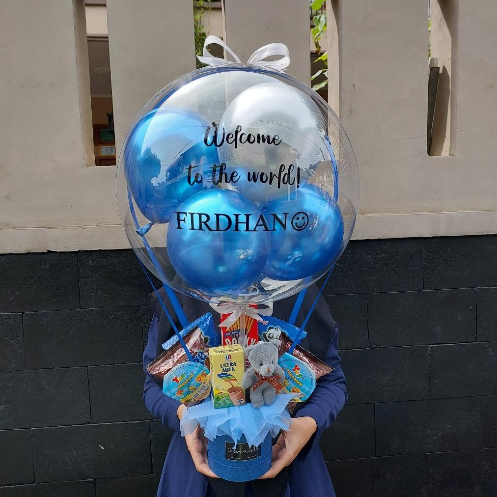 Bucket Balon Snack Buket Snack Wisuda Hadiah Ulang Tahun Catsaurus. id