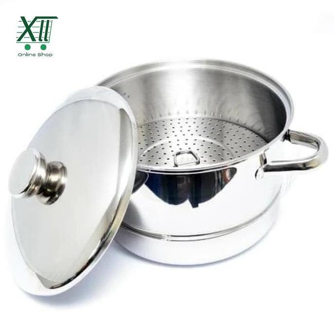 Bima Prima Steamer 22 Cm Panci Kukusan Langseng Full Stainless Steel