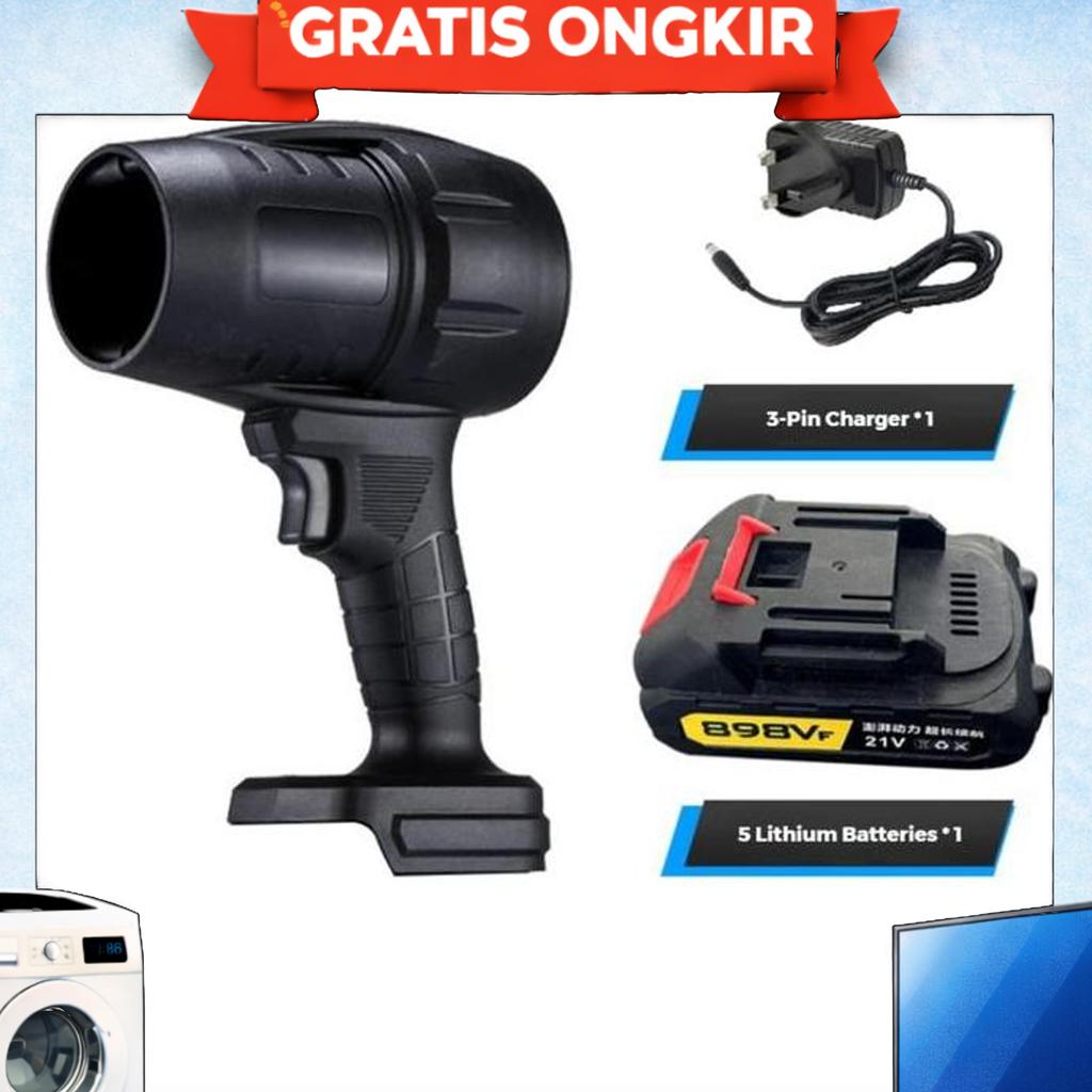 Mesin Blower Mini Portable Cordless Brushless Jet Fan Turbo Blower Angin