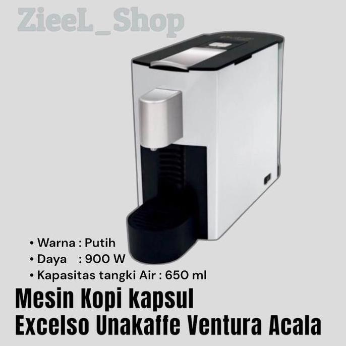 Mesin Kopi Kapsul Unakaffe Ventura Acala- Coffee Mesin Capsule Unakaffe Ventura Acala