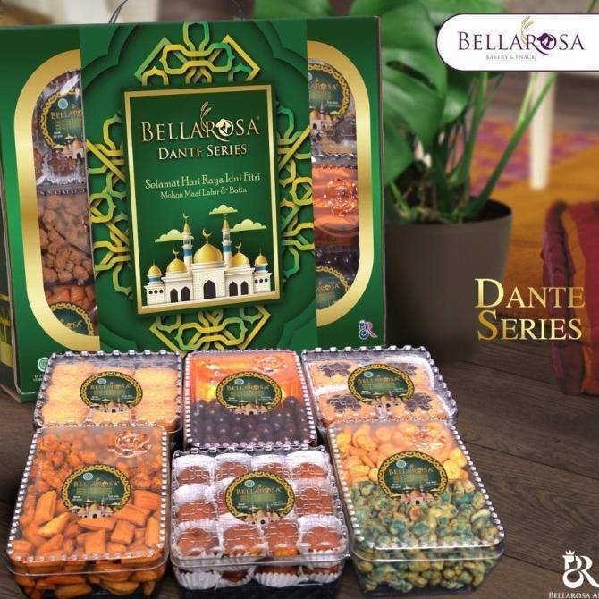 Coklat Lebaran - Paket Kue Lebaran Bellarosa Dante - Paket Kue Kering/Coklat/Kacang