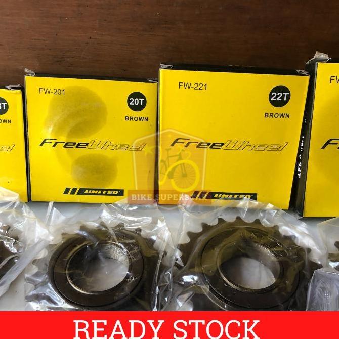 Murah Freewheel / Gear Belakang Sepeda United 16T / 18T / 20T / 22T / 24T Non COD