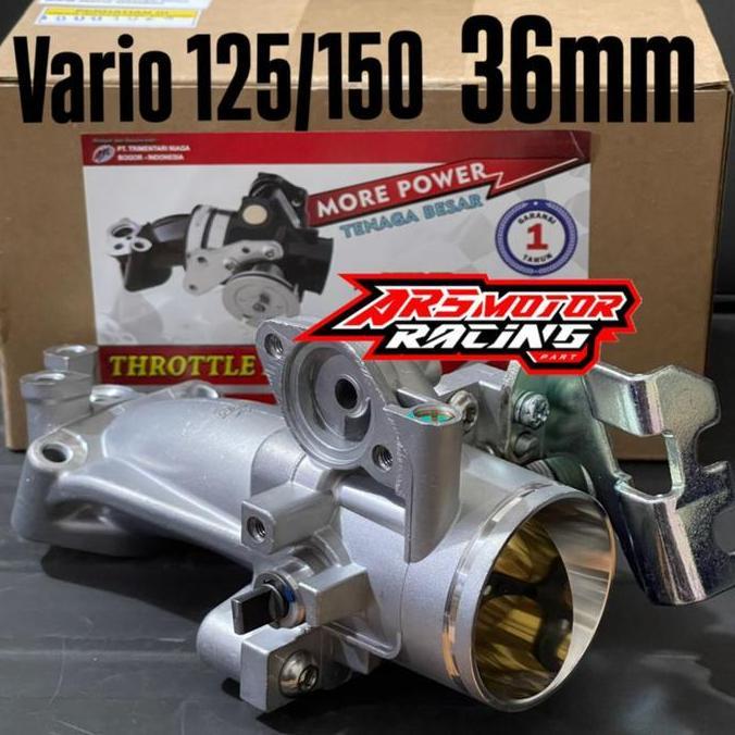 Throttle Body Tb Brt & Velocity Brt Honda Vario 125 150 Size 32Mm 34Mm 36Mm Premium