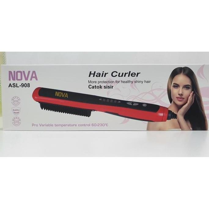 [ASL908] Catok Sisir Pelurus Rambut NEW Fast Hair Straightener ASL-908