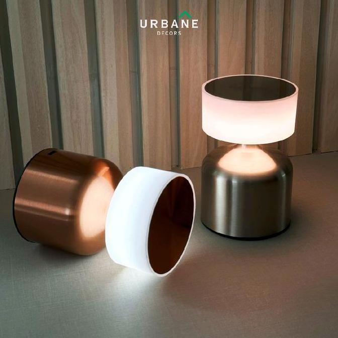 [URBANE] FUMIKO LAMPU MEJA PORTABLE LED USB SENSOR SENTUH BAR TABLE LAMP TRICOLOR MINIMALIS PAS