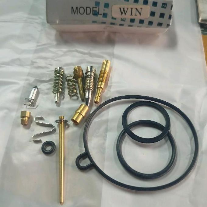 Repairkit Karburator Honda Win 100 Jarum Skep Main Jet Pilot Jet Jarum Pelampung Karbu Win 100 Motor