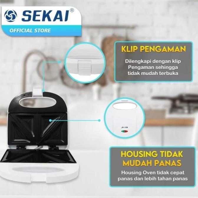 SEKAI SANDWICH TOASTER TS-891 LOW WATT SAML