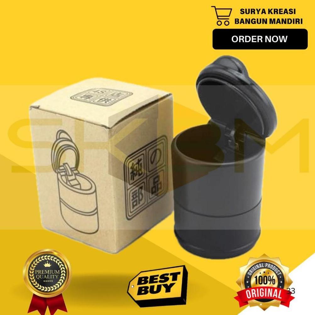 CUCI GUDANG ASBAK MOBIL LED - CAR ASHTRAY - ASBAK PORTABLE - ASBAK ROKOK MOBIL - ASBAK TUTUP MOBIL