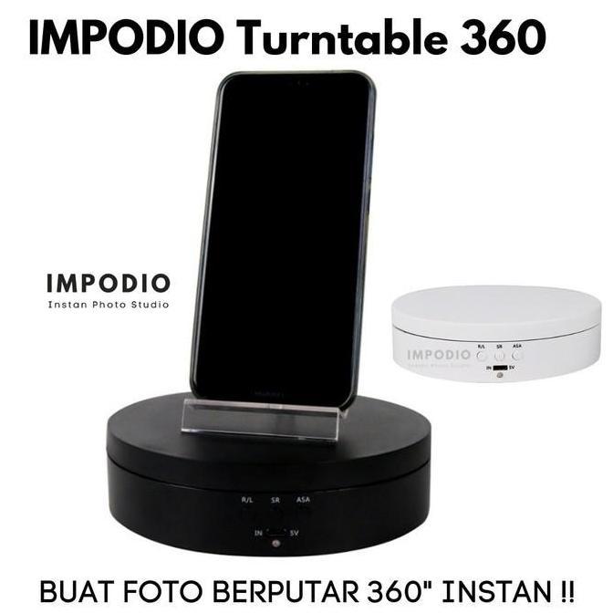 IMPODIO 360 untuk photo product 360 derajat