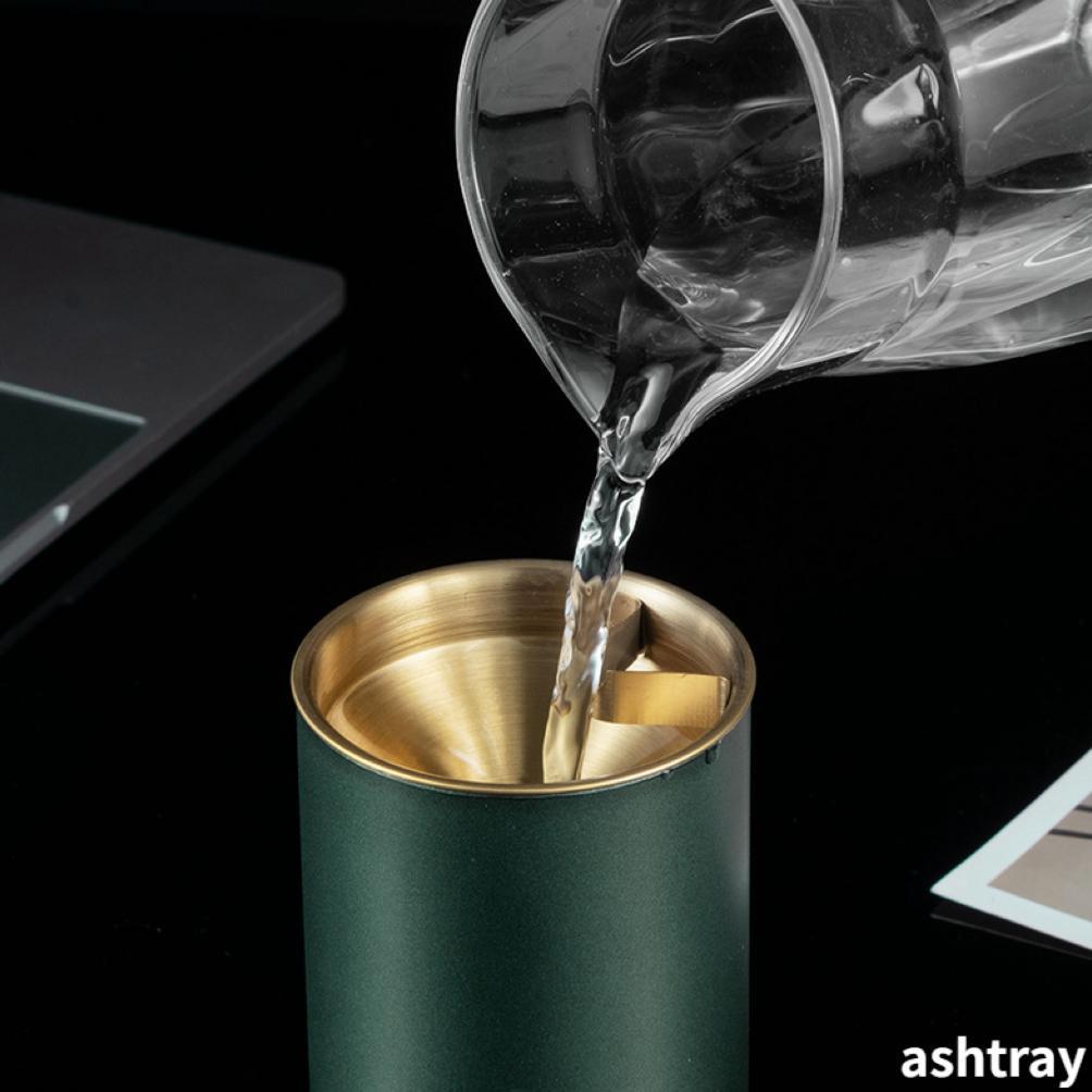 Sale ASBAK ROKOK Anti Angin Stainless Steel Tempat Puntung dan Asbak Mobil Portable Warna PREMIUM An