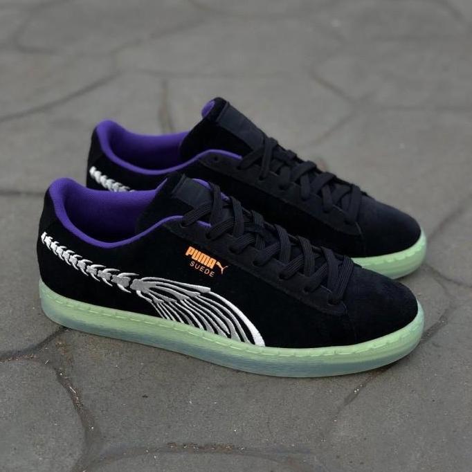Puma Suede Haunted Black BNIB ORIGINAL RESMI Puma Cat
