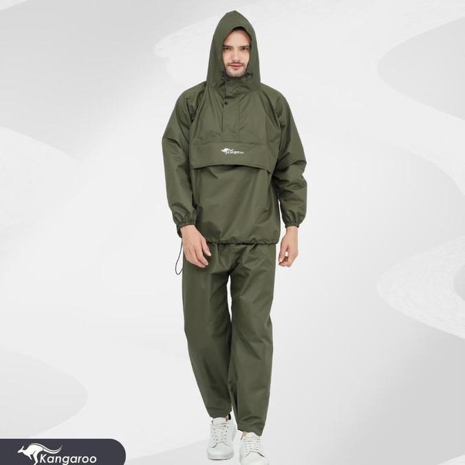 Jas Hujan Original Kangaroo Taslan Premium Import