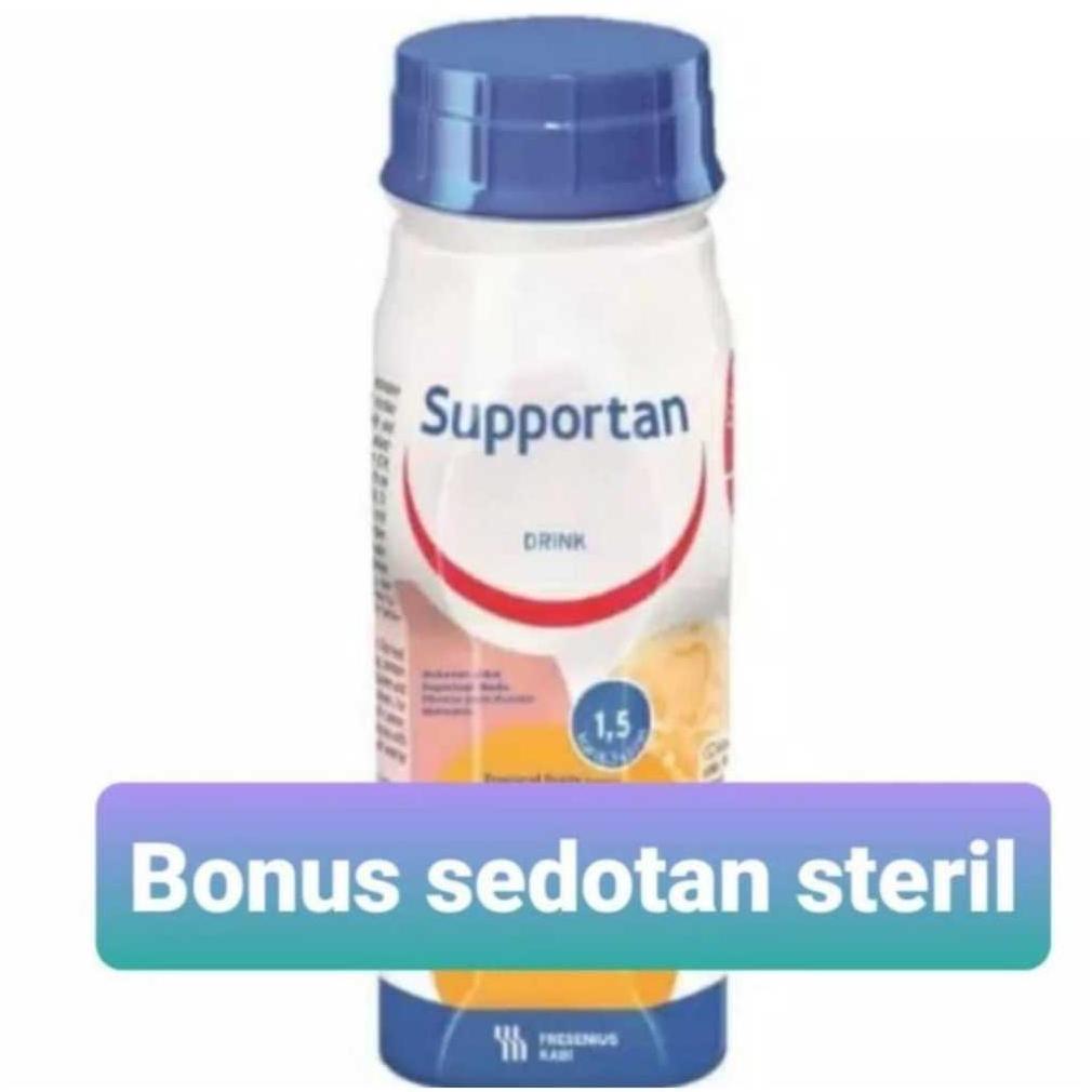Supportan Drink Tropical Fruits 200 Ml Rasa Enak