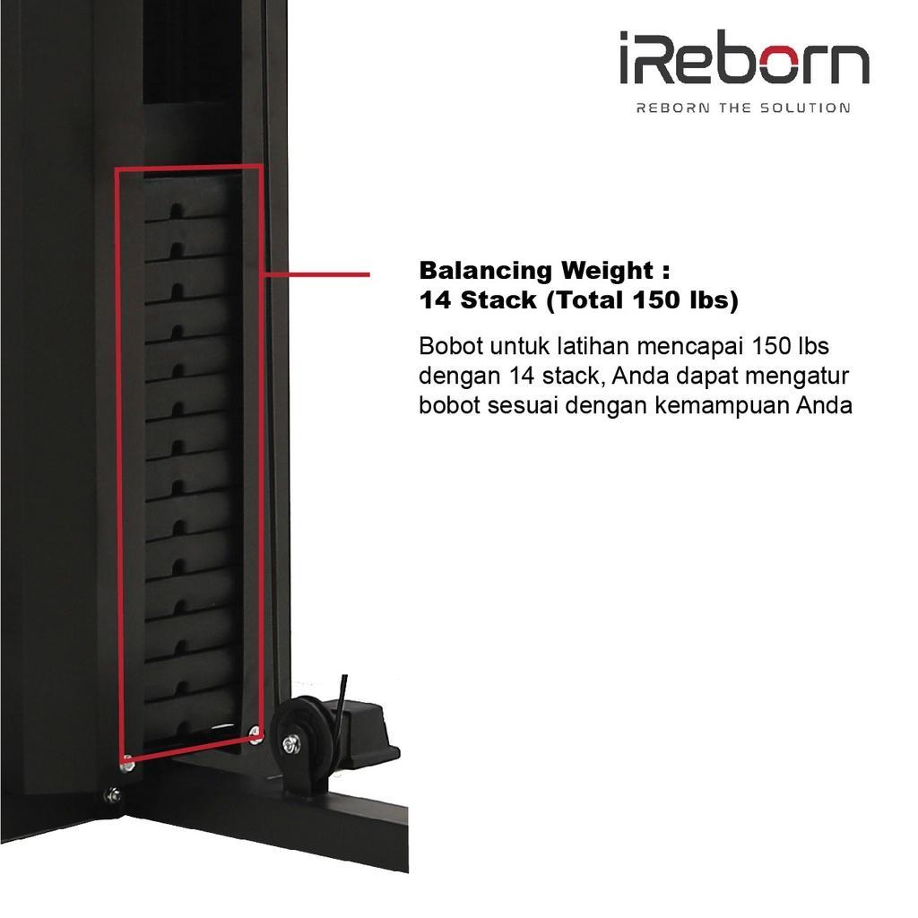 Alat Fitness Home Gym 1Sisi 150Lbs Ireborn Metro (Bandung)