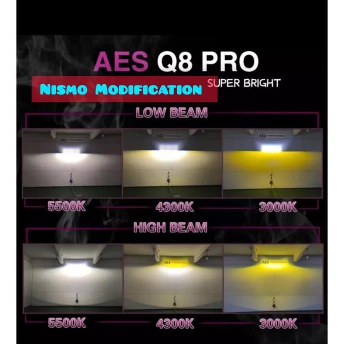Promo FOGLAMP PROJECTOR AES BILED 3 WARNA FOGLAMP INNOVA REBORN Diskon