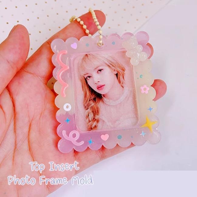 (Termurah) [New] Cetakan Resin Bingkai Foto / Hanging Photo Frame Tag Silicone Mold Diy Cetakan Sili