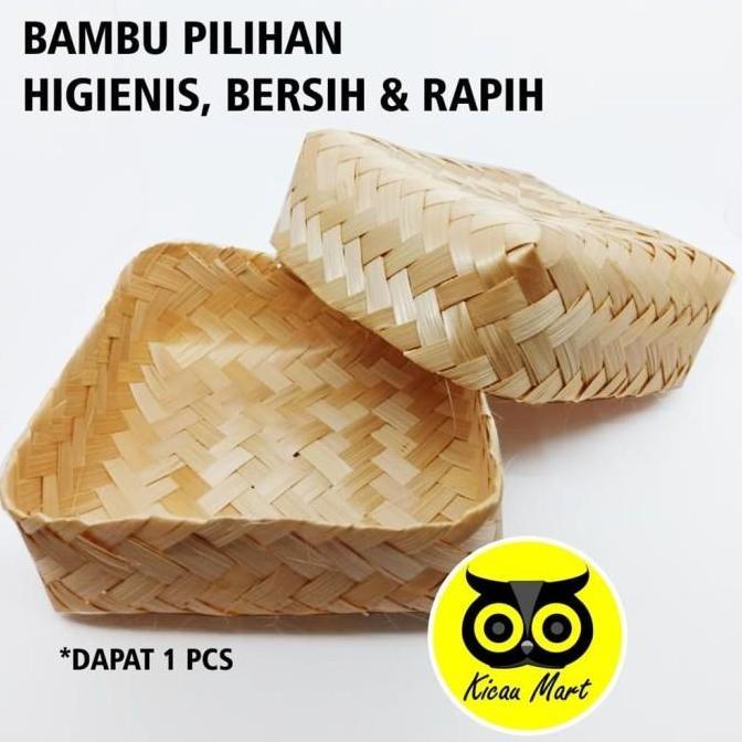 BESEK BAMBU SIRIP SARANG WALET BESEK BAKUL ANYAMAN KOTAK NASI HAMPERS