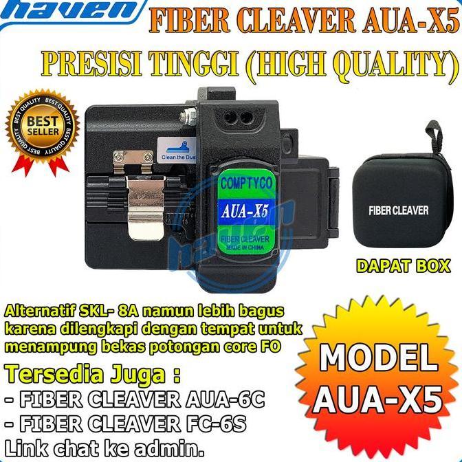 SKL-8A Premium Version AUA-X5 Fiber Cleaver Cutter Fiber Optik / Fiber Cleaver AUA-X5 Alternatif SKL