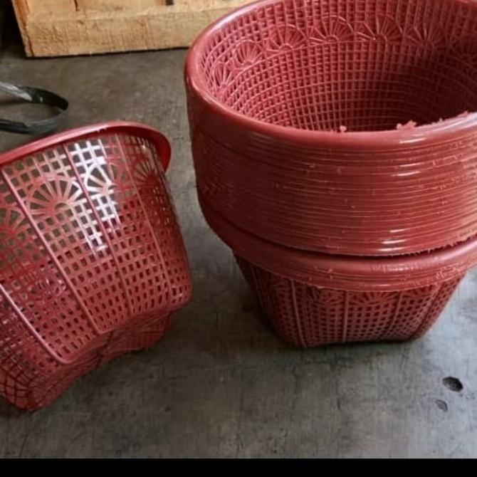 KERANJANG BESEK PLASTIK/KERANJANG TELOR,BAKUL PLASTIK