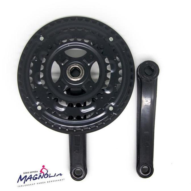 Promo Crank 3Speed Gir Sepeda MTB Gunung 28-48T Eterna Diskon