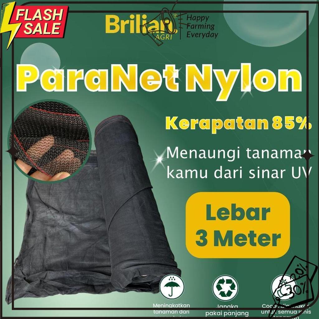 Brilian - Paranet Nylon Lebar 3 Meter 85% Termurah