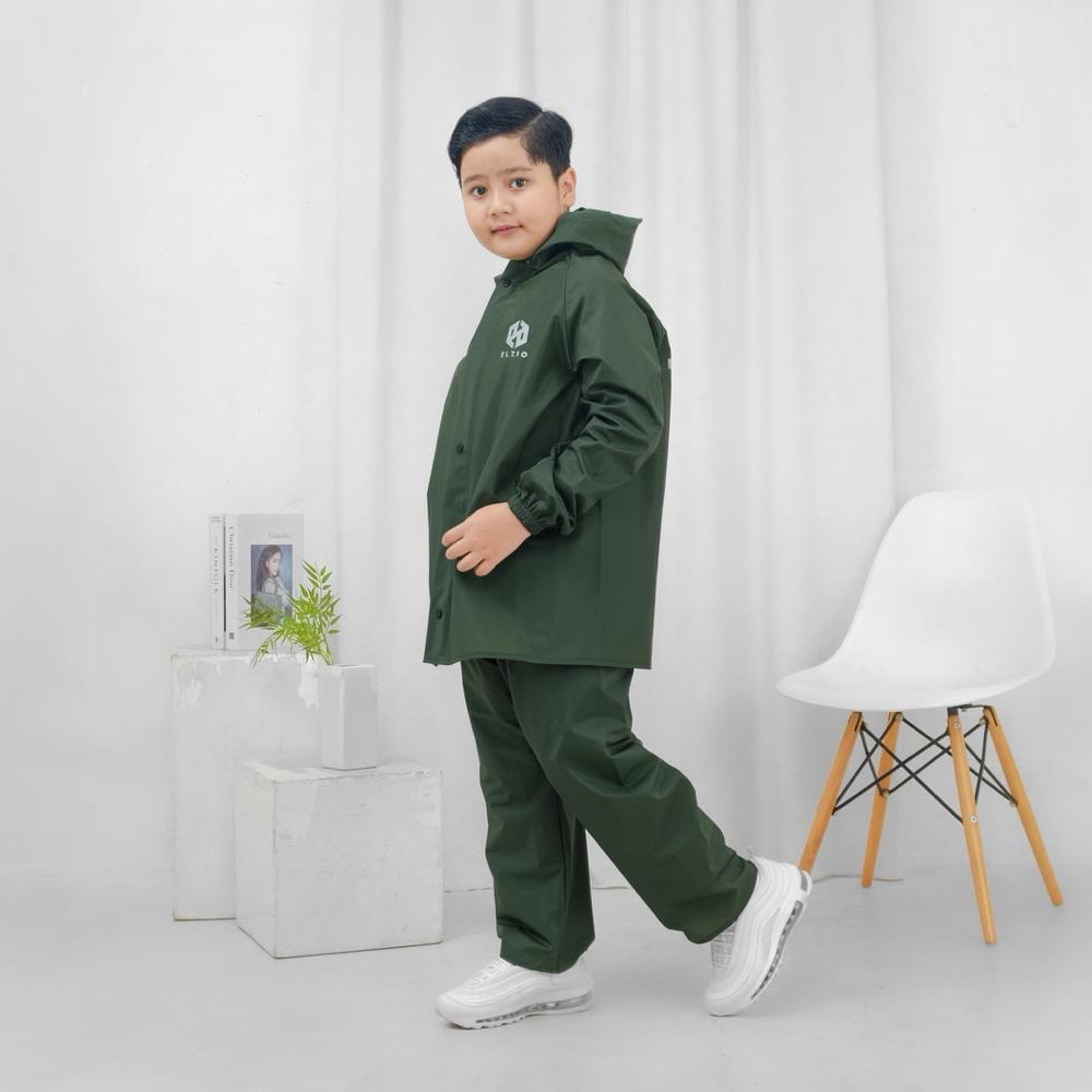Jas Hujan Jas Hujan Anak Setelan Anak TK SD SMP / Raincoat Premium Bahan PVC