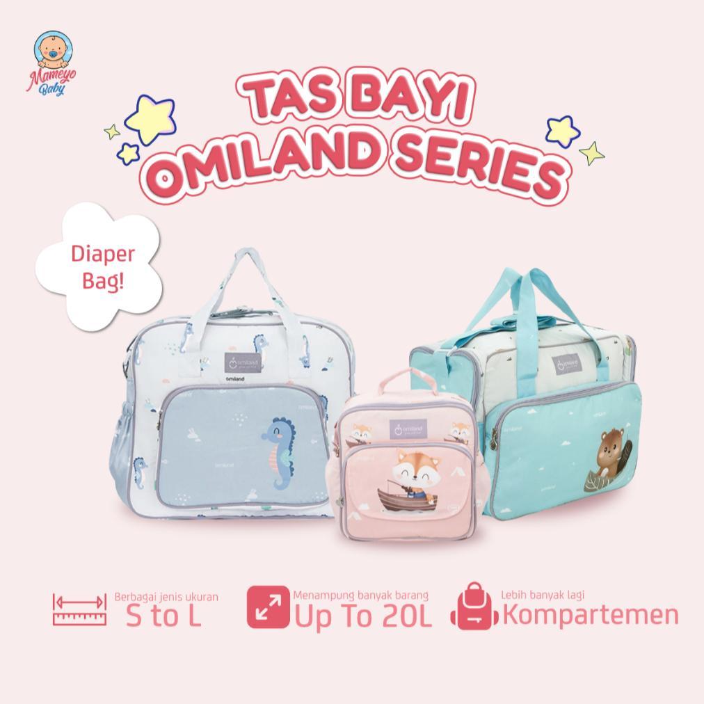 BESTPROMO OMILAND Tas Bayi Multifungsi Diaper Bag Baby
