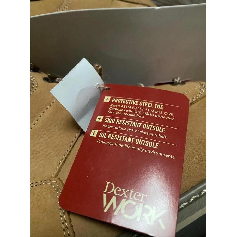Dexter Work Boots Miller - Sepatu Proyek - Steel Toe - Sepatu Safety