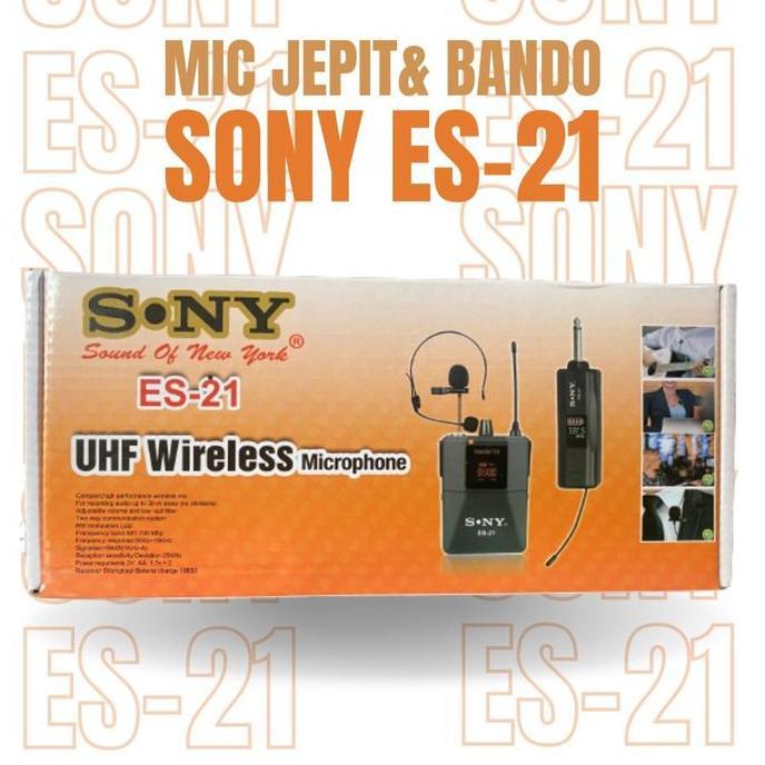 Volwe- Mic Kancing Jepit Wireless/Microphone Wireless Masjid,Mushola,Acara