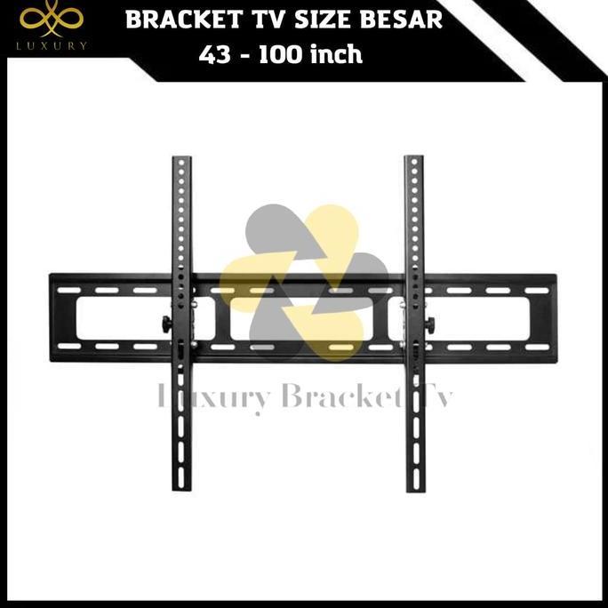 TERMURAH - Bracket Tv Led 43" - 100" inch kz 13 suport all tv brand