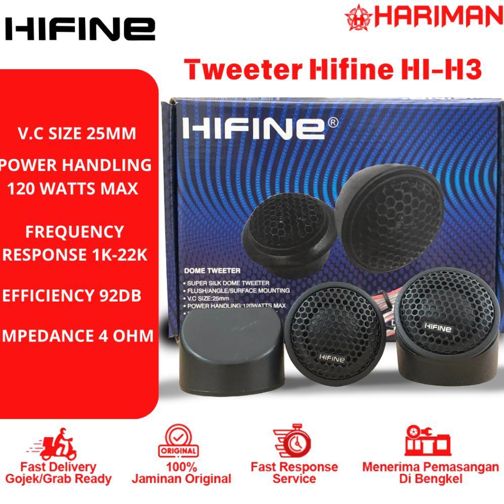 CUCI GUDANG Tweeter Hifine HI-H3 / Tweeter Mobil Hifine