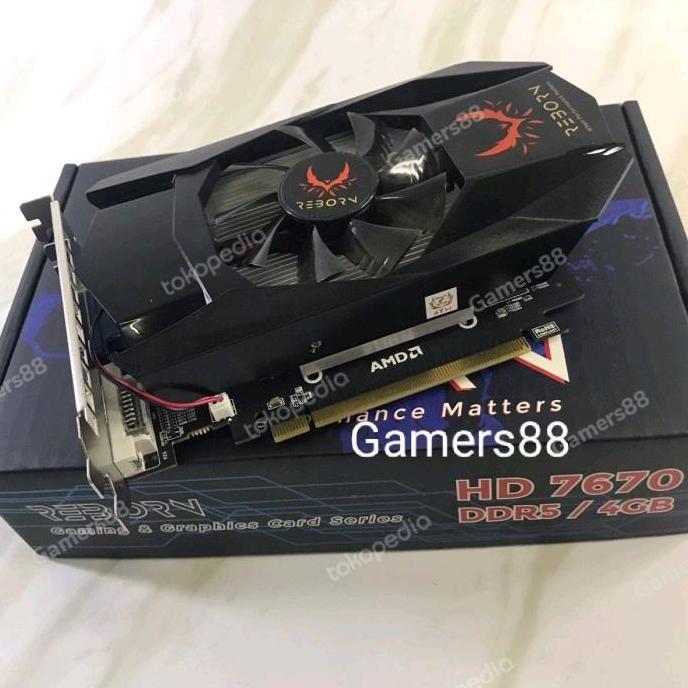 TERMURAH - VGA CARD Ati Radeon AMD 7670 4GB DDR5 128 bit PCIE