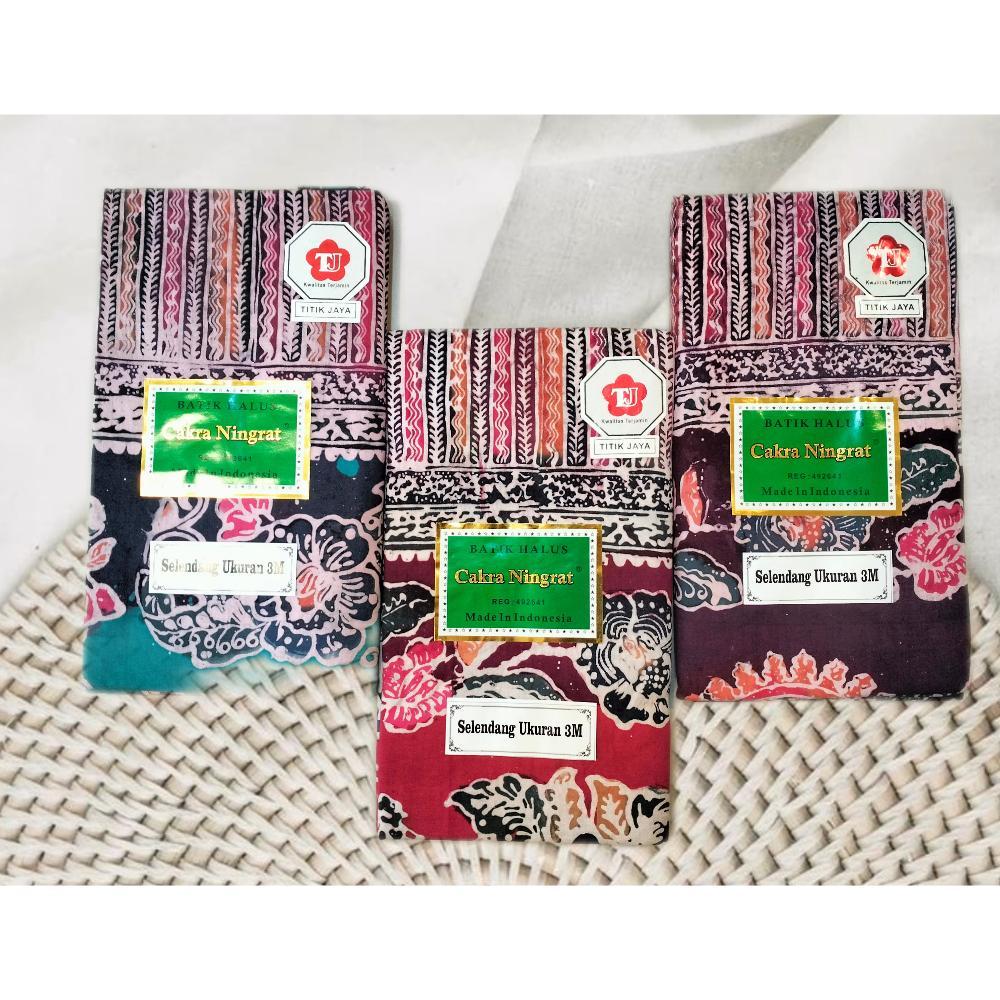 HOT SALE SELENDANG BATIK CAKRA NINGRAT 3M | GENDONGAN JARIK BAYI KAIN BATIK