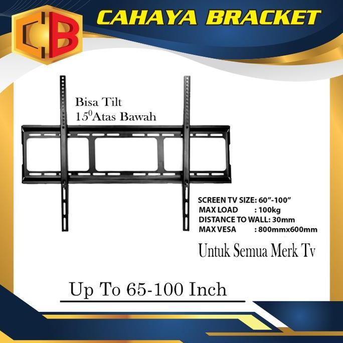 TERBARU - Bracket tv 82 inch braket tv 65-100 inch