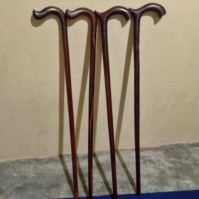 tongkat kayu galih asem | tongkat jalan kayu | tongkat galih asem KAR