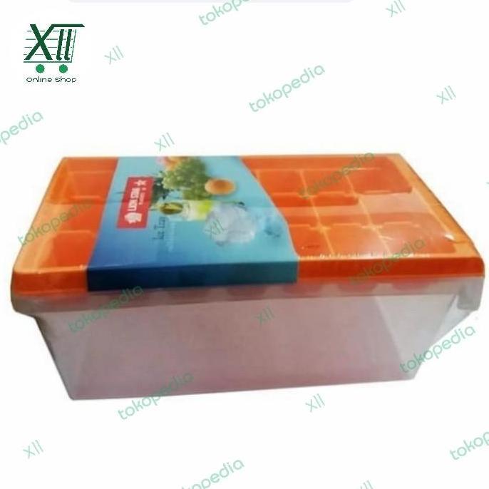LION STAR CETAKAN ES BATU + WADAH / BOX ~ ICE CUBE PUDING + TRAY SET