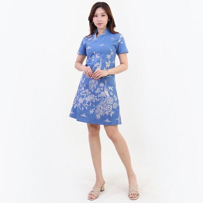 Termurah / Hot Sale Baju Batik Wanita - Dress Batik Cewek Modern Cheongsam