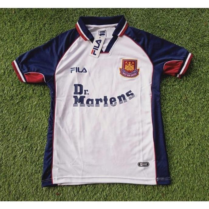 Jersey Retro West Ham Away 1999 Dr Martens JS