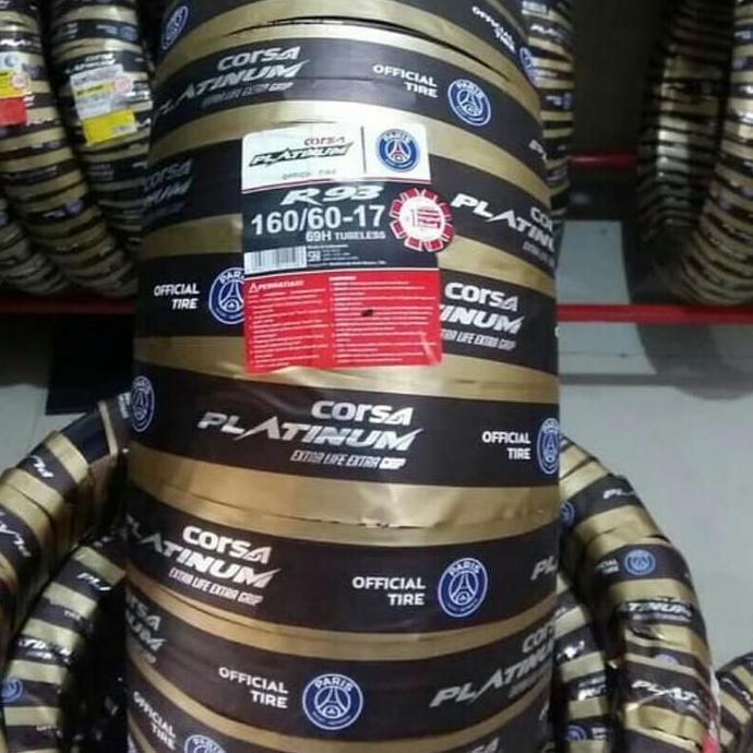 Terlaris Ban Luar Corsa Platinum R93 Ukuran 160 /60-17