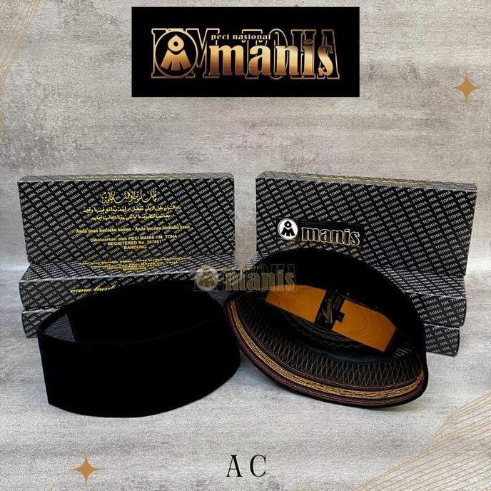Termurah / Hot Sale Peci Manis Hm. Toha Original - Peci Ac Kualitas Super