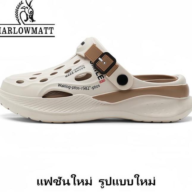 Mph New Cross Sandal Pasangan Baru 2025 Sepatu Kepala Besar Sandal Rumah Sol Lembut Anti Selip Anti 
