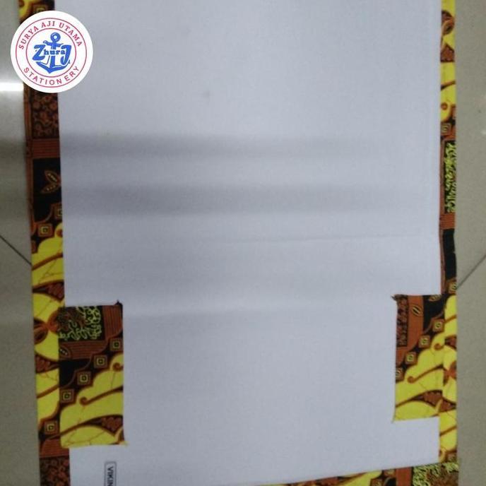 Dicdoc- Map Batik Kain Folio Tebal Kokoh Merk Viking (Harga 1 Pcs)