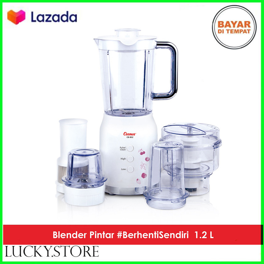 Blender Cosmos Cb 802 / Cb802 [Plastik / Blender 4 In 1 / 1,2 Liter]