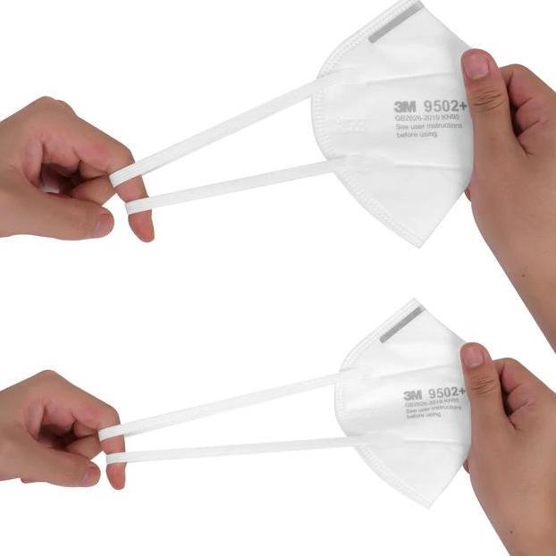 Scbk- Masker 3M 9502+ Kn95 N95 Headloop Hijab Bag 50 Pcs