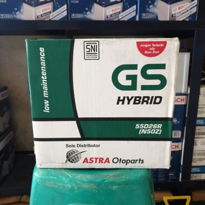 Aki Hino/ GS N50Z Hybrid Astra Otoparts/ N 50Z Aki Colt Diesel