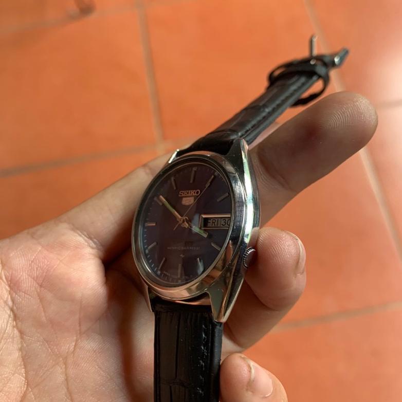 Seiko 5 7009 Navy Blue Dial Original