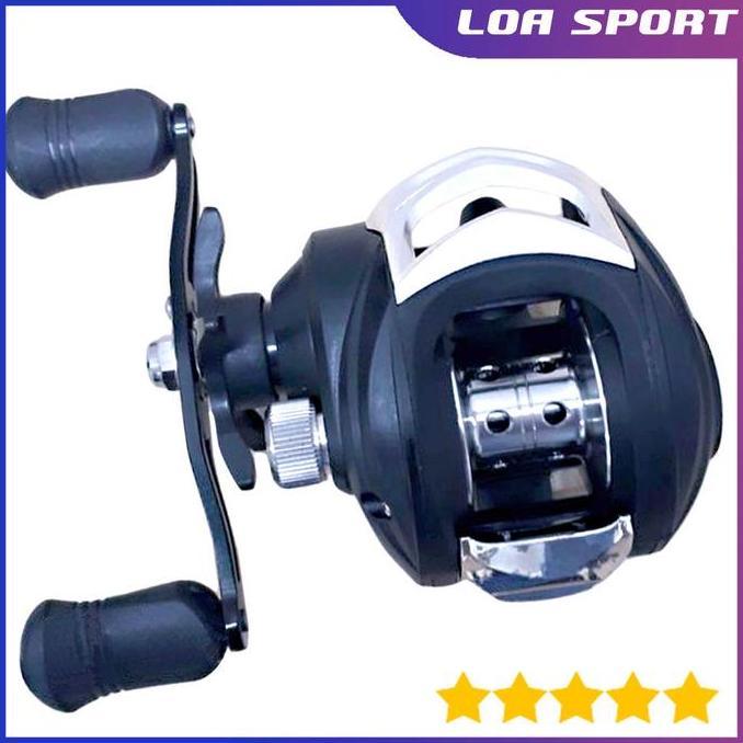 BEBAS ONGKIR - Reel BC Baitcasting Yumoshi Handle Kiri 19 BB 10 Level Magnetic Brake